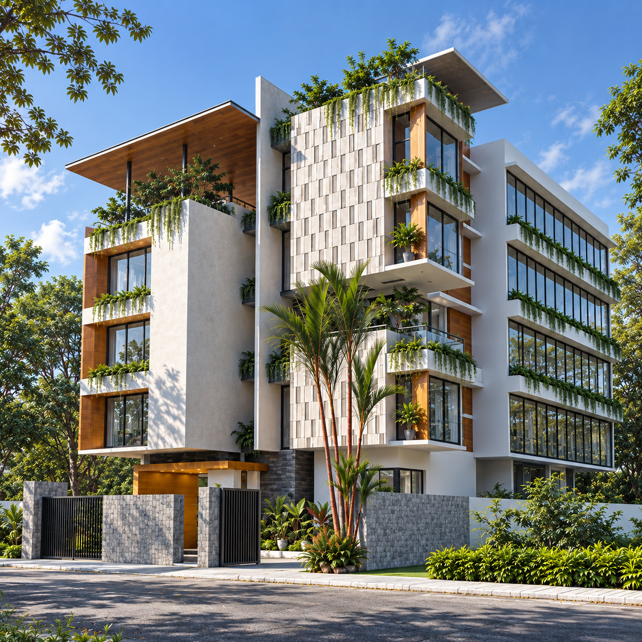 Service Apartment Project Trivandrum